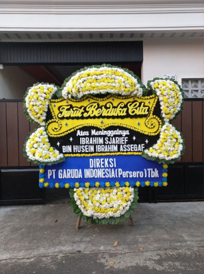 Papan Bunga Duka di Tanjung Karang