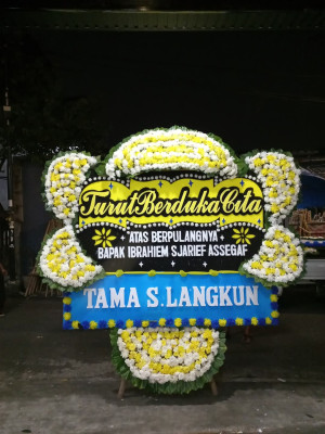 Papan Bunga Duka di Tanjung Karang