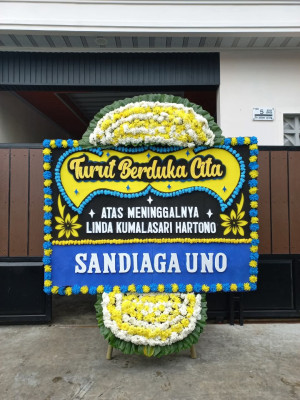 Papan Bunga Duka di Tanjung Karang