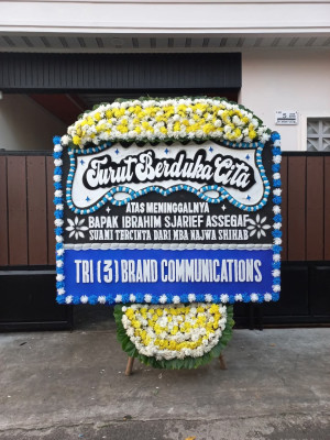 Papan Bunga Duka di Tanjung Karang